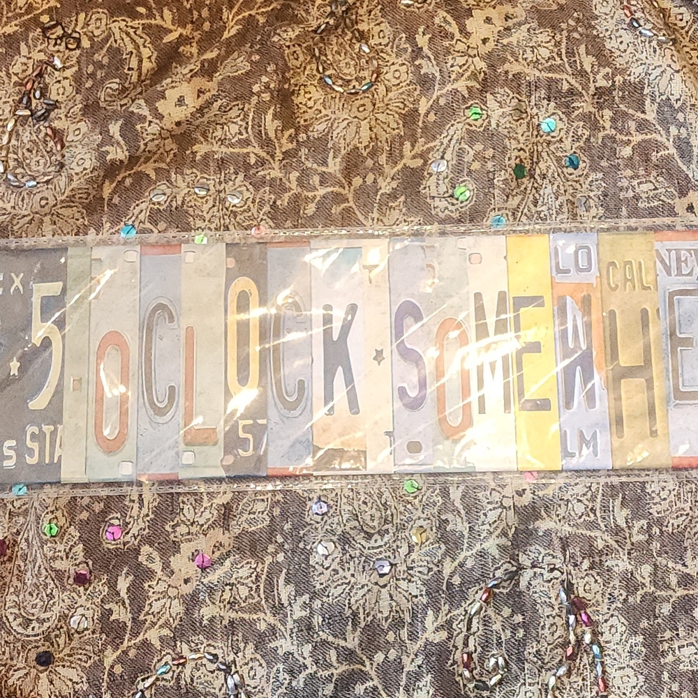 😎License Plate Art Sign